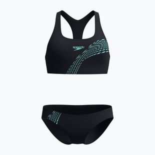 Női kétrészes fürdőruha Speedo Placement Bikini set arctic glass