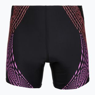 Férfi úszó jammer Speedo Duo Logo Print Mid Jammer black/coral sands/neon violet