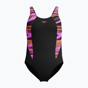 Gyermek egy részes fürdőruha Speedo HyperBoom Splice Muscleback coral sands