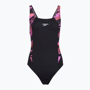 Női egyrészes fürdőruha Speedo HyperBoom Splice Muscleback neon violet