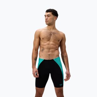 Férfi úszódressz Speedo Endurance+ MAX Splice Jammer fekete/türkiz drágakő