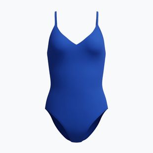 Női egyrészes fürdőruha Speedo Solid V-Neck deep sapphire