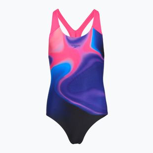 Gyerek egyrészes fürdőruha Speedo Digital Placement Splashback pink/anthracite