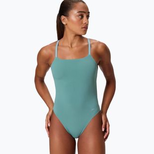 Női egyrészes fürdőruha Speedo Active Back storm green