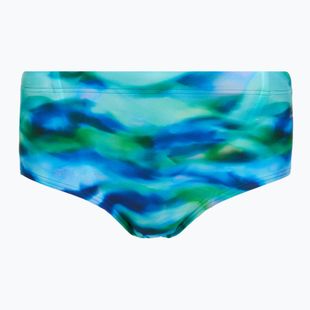 Férfi úszóboxer Speedo Printed 13.5 cm Brief sunset grove/green