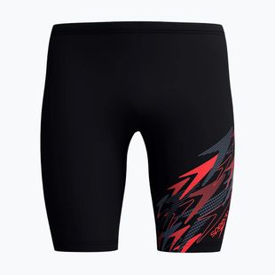 Férfi fürdőjammerek Speedo Medley Logo Jammer anthracite/hrr