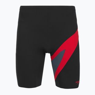 Férfi úszójamerek Speedo Hyperboom anthracite/high risk red