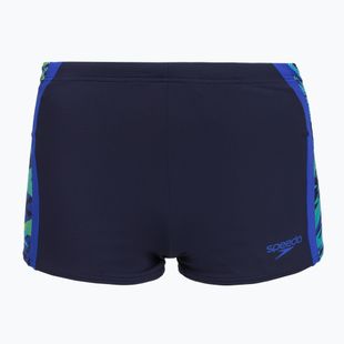 Férfi úszóboxer Speedo Hyperboom Splice Aquashort peacoat/deep sapphire
