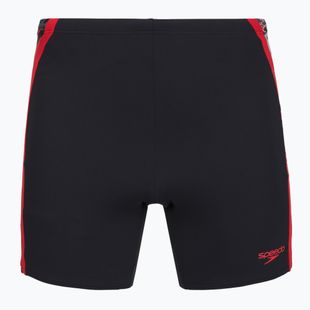 Férfi úszójammer Speedo Hyper Boom Splice Mid anthracite/high risk red