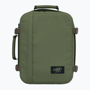 CabinZero Classic 28 l túrahátizsák khaki színben, grúz színű túra hátizsák