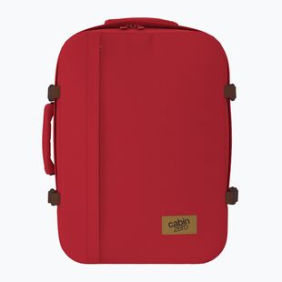 CabinZero Classic 44 l londoni piros túra hátizsák