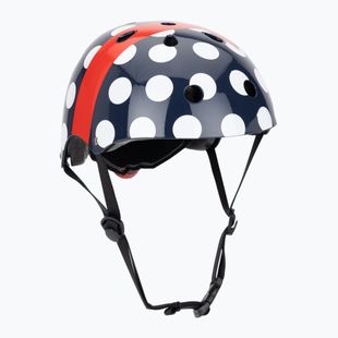 gyermek kerékpáros sisak Hornit PolkaDot navy/white/red