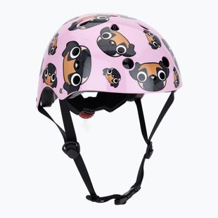 gyermek kerékpáros sisak Hornit Pug pink/brown