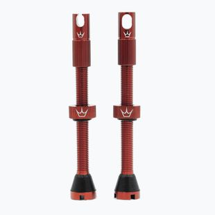 Peaty's X Chris King Mk2 presta PTV2-60-RED-12 piros 83790 presta tubeless szelepek szettje