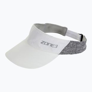 ZONE3 Lightweight Race Visor fehér/szénszürke/relective silver futószemüveg