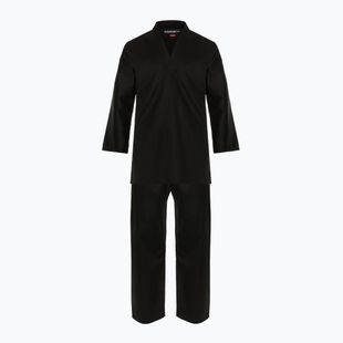 Dobok a taekwondo Bytomic Red Label V-nyakú harcművészetekhez fekete