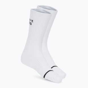 Zokni Built For Athletes Crew Training white