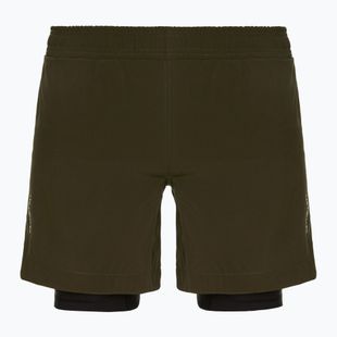 FUMETSU férfi edzőnadrág Origins Dual Layer khaki színű férfi edzőnadrág