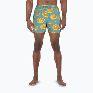 Férfi Nike Multi Print 5" Volley úszónadrág poros kaktusz