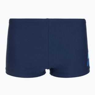 Férfi Nike Ocean Merge Square Leg úszó boxeralsó éjfekete tengerészkék