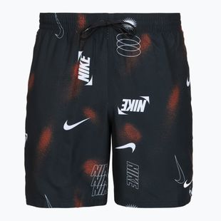 Férfi fürdőnadrág Nike Multi Print 7" Volley black