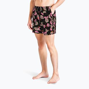 Férfi fürdőshort Nike Multi Poppy Print 5" Volley black