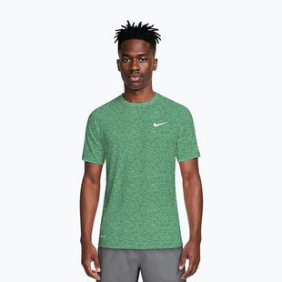 Férfi úszópóló Nike Heather Hydroguard malachite
