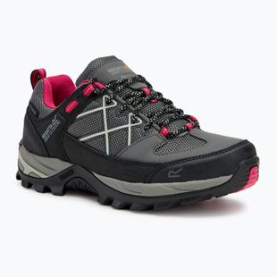Női trekking cipő REGATTA Samaris III Low dark steel/pink potion