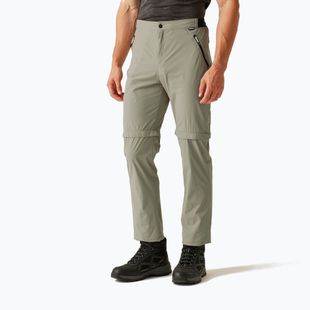 Férfi trekking nadrág REGATTA Travel Light Z/O Packaway arany homok