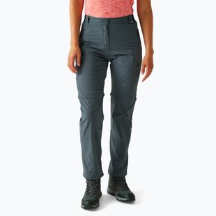 Női trekking nadrág REGATTA Travel Light Z/O Packaway II pecsét szürke