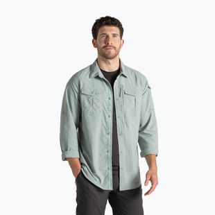 Férfi ing Craghoppers NosiLife Adventure Long Sleeved Shirt III lichen green