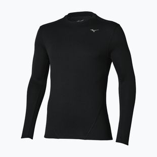Férfi futó hosszú ujjú póló Mizuno Tech Thermal Charge Breath Thermo Long Sleeve Tee black