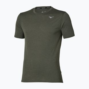 Férfi futó póló Mizuno Core Run Short Sleeve Tee forest night