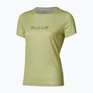 Férfi futó póló Mizuno Core Graphic Short Sleeve beechnuts
