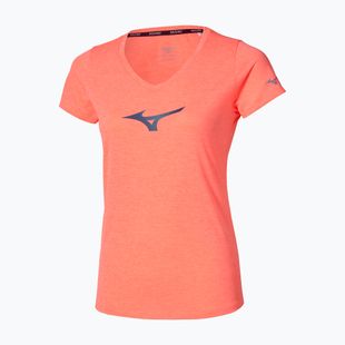 Női futó póló Mizuno Core Runbird Desert Flower