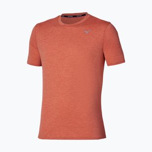 Férfi futó póló Mizuno Core Impulse Short Sleeve Tee ginger