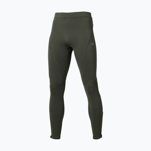 Férfi futóleggingsek Mizuno Active Warmalite Long Tight forest night