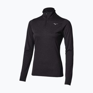 Női futópulóver Mizuno Core Impulse Half Zip Long Sleeve Tee phantom