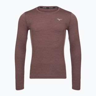Férfi futó hosszú ujjú póló Mizuno Core Impulse Long Sleeve Tee pepper corn