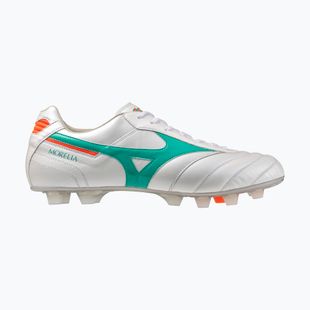 Futballcipő Mizuno Morelia II Elite FG white/arcadia/lava orange