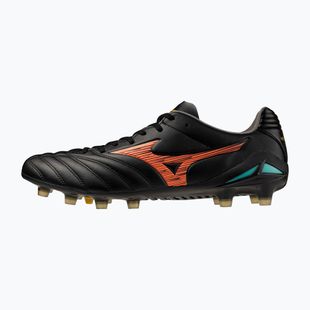 Futballcipő Mizuno Monarcida Neo III Pro FG black/lava orange/arcadia