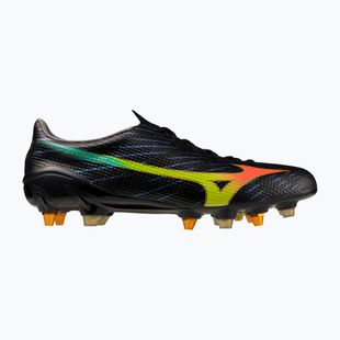 Futballcipő Mizuno Alfa III Elite Mix black/lava orange/evening primrose
