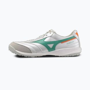 Futballcipő Mizuno Morelia Sala Pro TF white/arcadia/lava orange