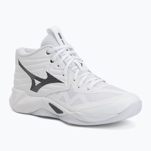 Röplabda cipő Mizuno Wave Momentum Pro Mid white/metallic gray/black