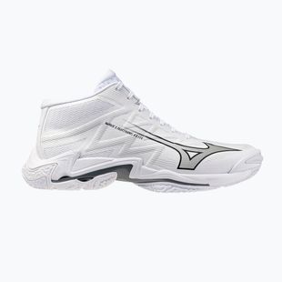 Röplabda cipő Mizuno Wave Lightning Elite Mid White/Ultimate Gray/Black