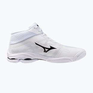 Röplabda cipő Mizuno Wave Lightning Pro Mid white/black/ultimate gray