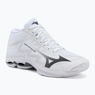 Röplabda cipő Mizuno Wave Lightning Pro Mid white/black/ultimate gray