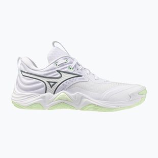 Női röplabda cipő Mizuno Wave Momentum Elite white/balsam green/ambrosia