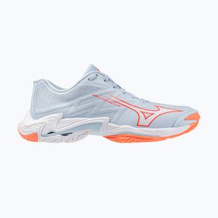 Női röplabda cipő Mizuno Wave Lightning Elite blue finch/white/lava orange