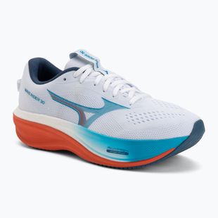 Férfi futócipők Mizuno Wave Rider 30 white/blue jewel/orange